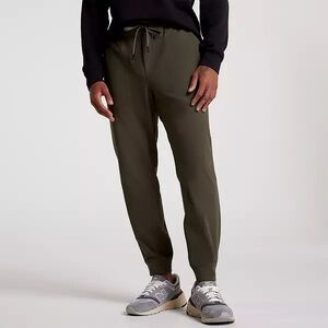 VRST Men’s Limitless Slim Fit Jogger, olive green, size XL